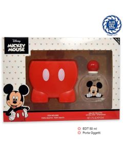 Air Val Mickey Mouse Set Edt 50ml+item Holder