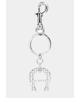 Aigner Basics Keyring with Dadino Logo Silver Coloured 180250-0021