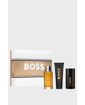 Hugo Boss The Scent Gift Set (m) Edt 100ml+sg100ml+deo Stck 75ml