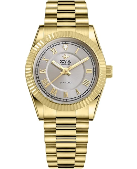  Jovial Watch Ladies Silver Metal Quar - 5088lsmq01de