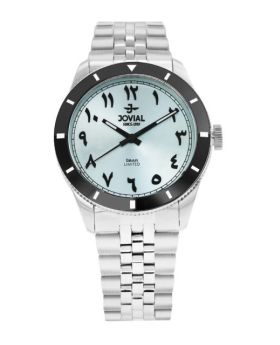 Jovial Watch Gents Silver Metal Quar 1513gsmq04e