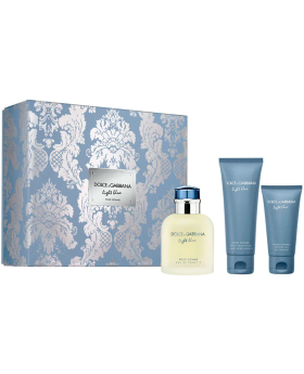 Dolce & Gabbana Blue P/h 3 Pcs Set Edt 125+ As 75ml+ Sg 50ml